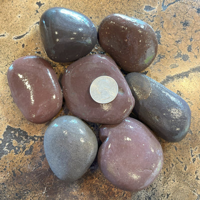 1"-2" Plum Mexican Pebbles - 80191