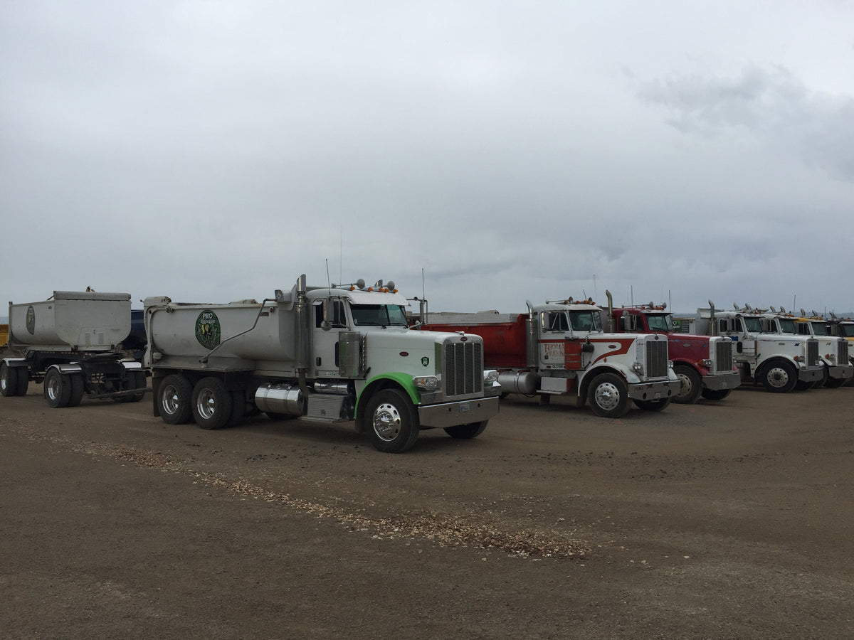 Trucking & A Rock Yard is a Win/Win For Customers