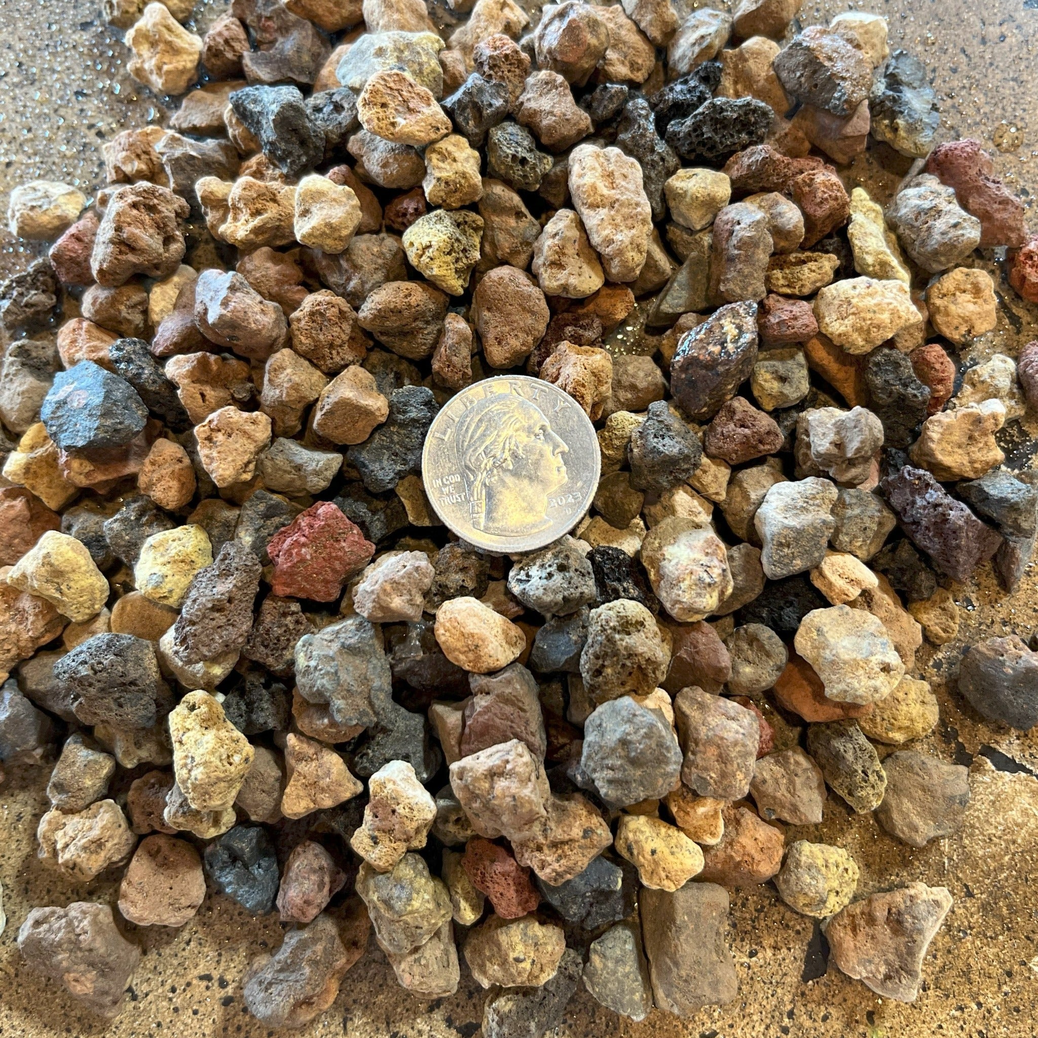Dark Brown Landscaping Rock Different Types Brown Landscaping Stone: