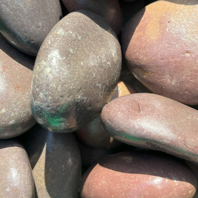 2"-3" Plum Mexican Pebbles - 80191