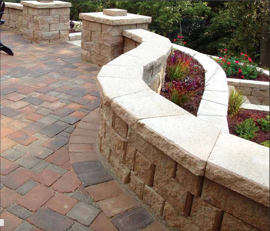 Landscape Cap Rocks Keystone Wall Caps | PRO Aggregate Chico – PRO Aggregate Stone ...
